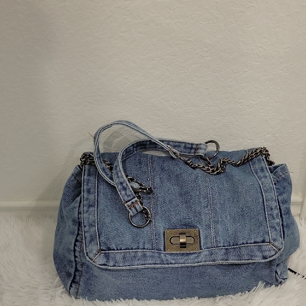 Stylish Denim Shoulder Bag